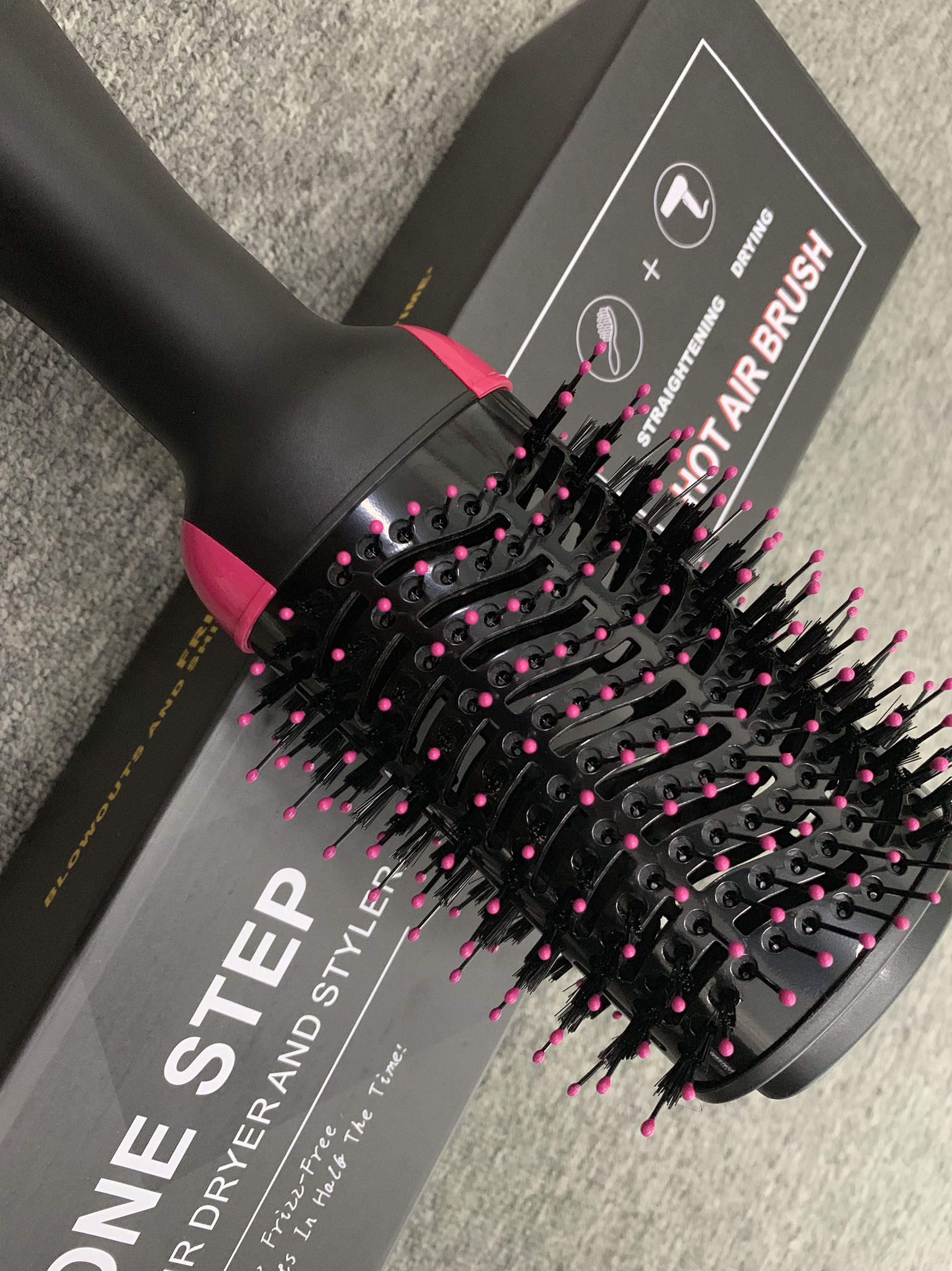 Curling Hair Dryer, Ionic Straightener, Infrared Hot Comb